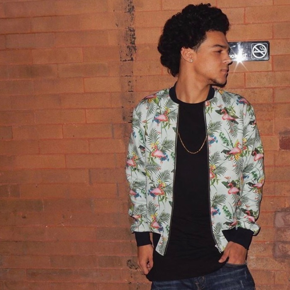 Floral men’s jacket